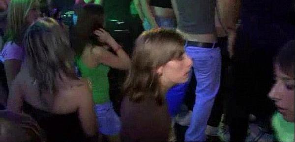  Hot dancing party in night club